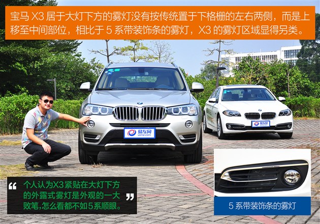 同品牌不同车型如何选 宝马5系对比X3_选车网