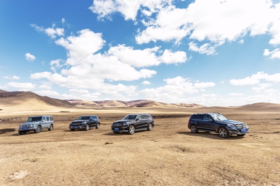 骑士精神三部曲 试驾奔驰GLK,ML,G级