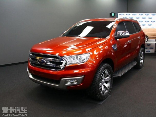 国产福特Everest最新谍照 或2015年上市