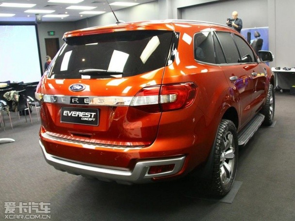 国产福特Everest最新谍照 或2015年上市