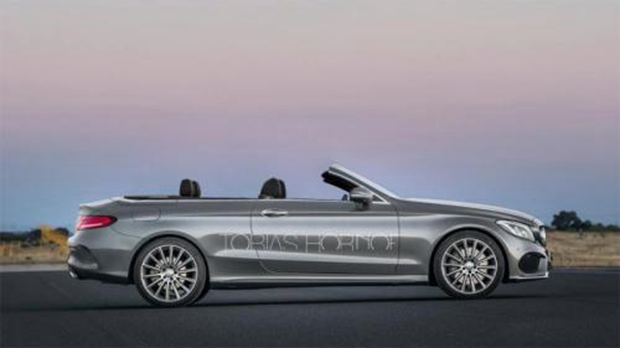 奔驰C级敞篷版效果图曝光 预计明年上市