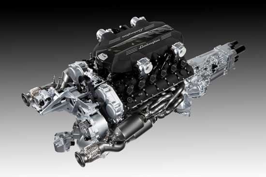 兰博基尼全新12缸发动机和isr变速箱