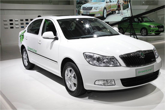 上海大众斯柯达闪耀亮相成都车展