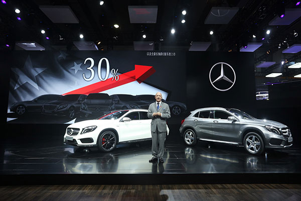 梅赛德斯-奔驰2014广州车展强阵出击
