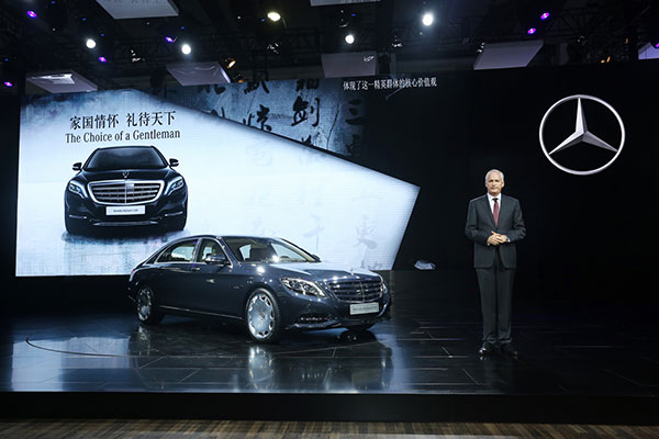 梅赛德斯-奔驰2014广州车展强阵出击