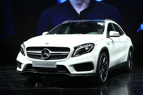 梅赛德斯-奔驰2014广州车展强阵出击
