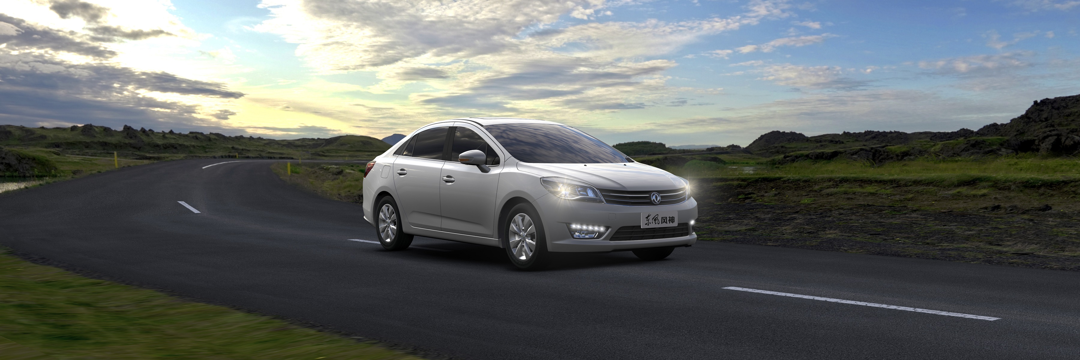 东风风神L60量产车莫斯科车展首发