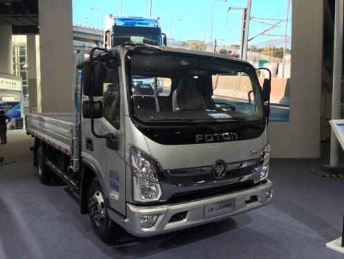 新科技 新生活 福田奥铃CTS超级轻卡闪耀广州