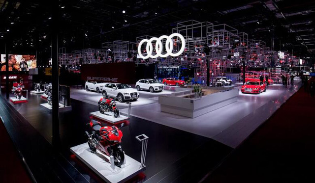 奥迪携多款亮点车型亮相2017上海车展