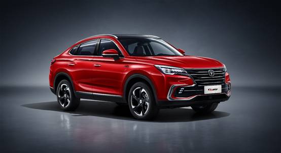 全新轿跑SUV诠释高级美长安CS85外观官图曝