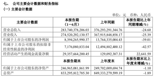 上汽营收利润双降 两个”抱养娃”不争气