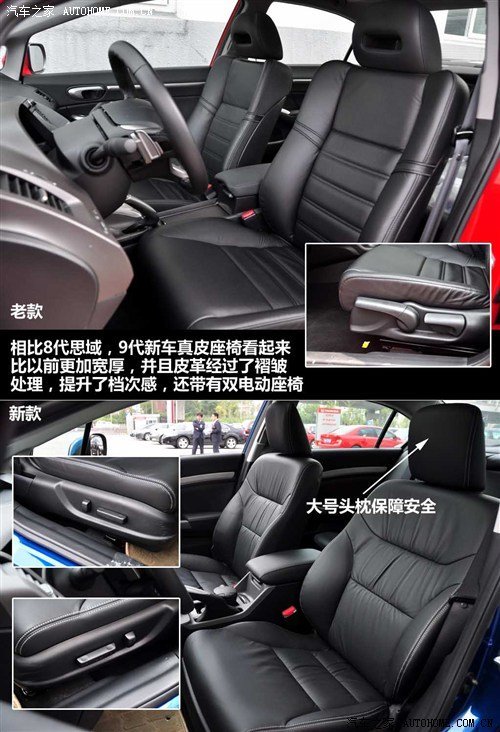 明星级运动家轿?新老款思域详细对比