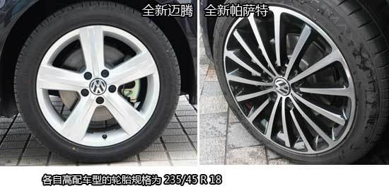 轮胎及轮圈比较 轮胎及轮圈比较