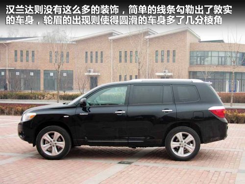 外观与实用性的抉择 楼兰对比汉兰达