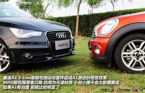 凶狠运动遇见复古可爱 奥迪A1对比MINI