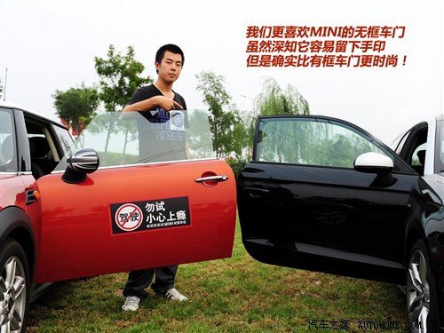 凶狠运动遇见复古可爱 奥迪A1对比MINI