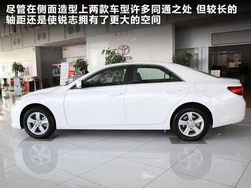 同门内斗 凯美瑞骏瑞/锐志全面对比解析