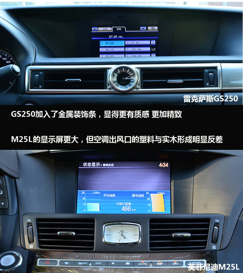 运动与商务之选 雷克萨斯GS对英菲尼迪M