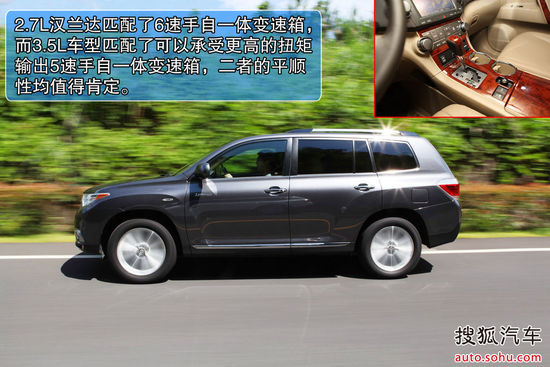 丰田 汉兰达 实拍 图解 图片