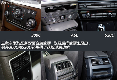 行政座驾也谈性价比 300C对比A6L/5系