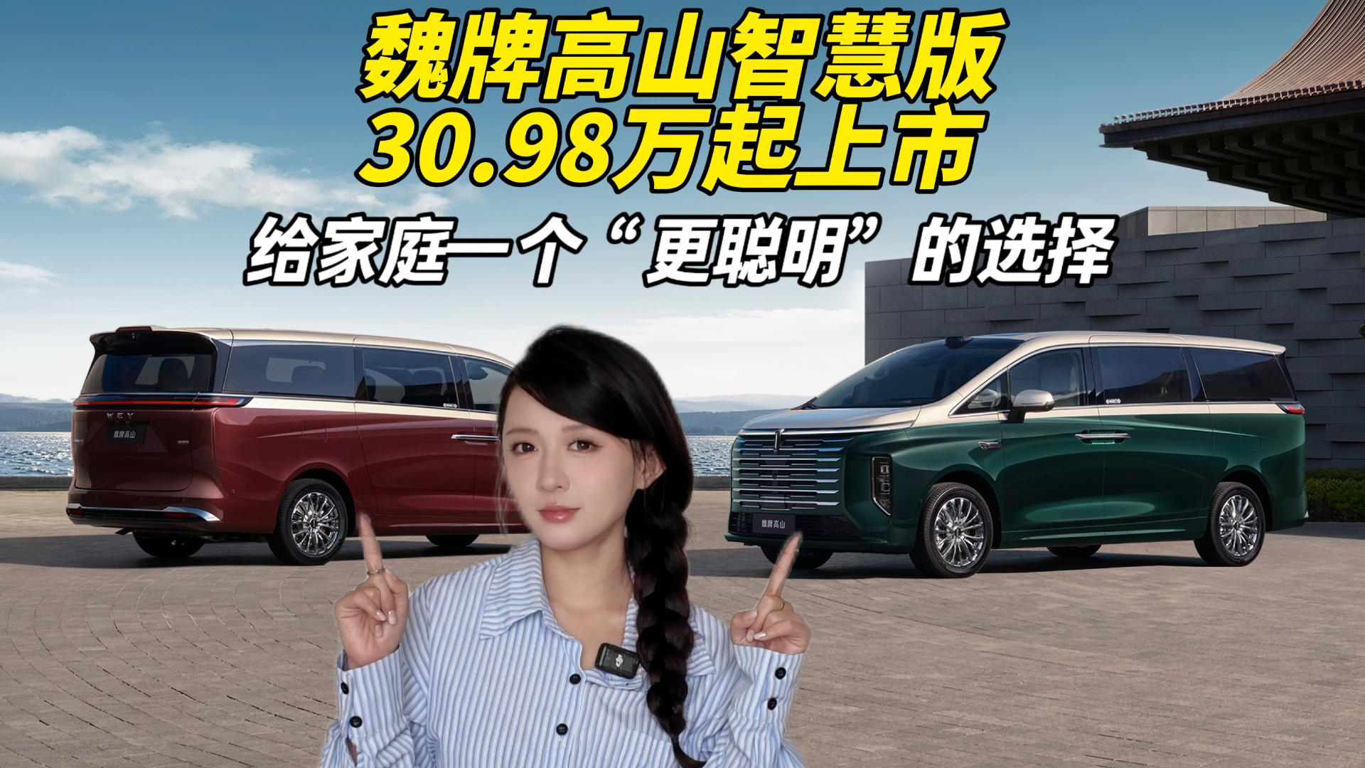 史上最短发布会！魏牌高山智慧版30.98万起，主打一个“更聪明”