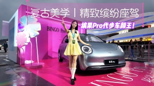 复古美学，精致缤纷座驾，缤果Pro代步车颜王！