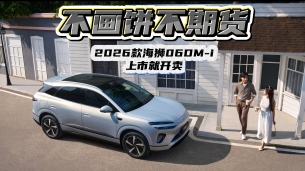 不画饼不期货,2026款海狮06DM-i上市就开卖