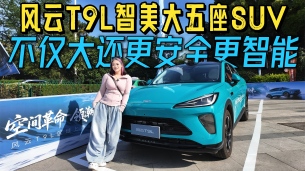 安全才是硬道理！风云T9L实打实的大空间以及超安全超舒适超智能长续航全拿捏