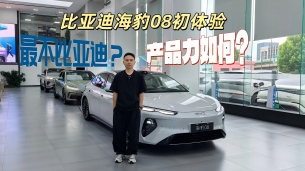 体验比亚迪海豹08，支持云辇A+后轮转向，纯电/插混可选，能火？