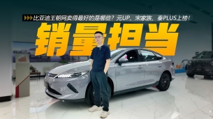 比亚迪王朝网卖得最好的是哪些?元UP、宋家族、秦PLUS上榜!