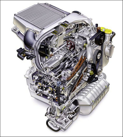 不断进化 斯巴鲁水平对置发动机详解