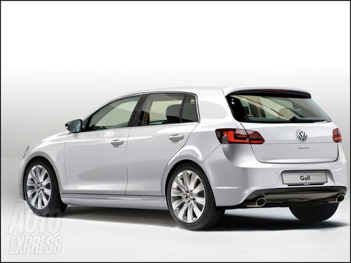 七代高尔夫最新效果图 明年巴黎车展发布