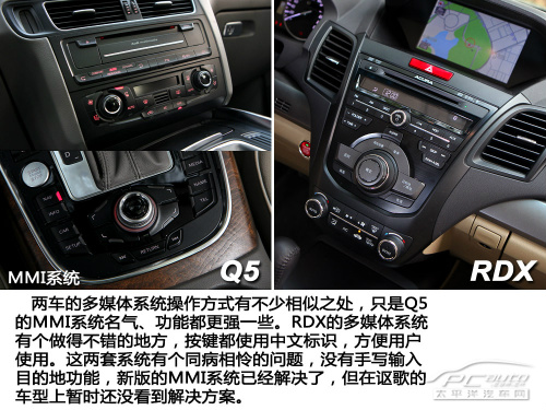 本质大不同 奥迪Q5/讴歌RDX对比测试 本质大不同 奥迪Q5/讴歌RDX对比测试
