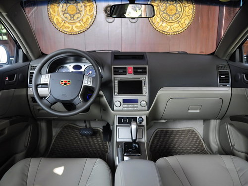 帝豪 帝豪EC7 CVT 中控局部