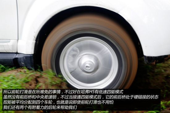哈弗H5动态/越野测试 新动力有新表现