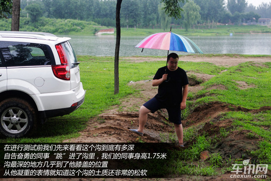 哈弗H5动态/越野测试 新动力有新表现