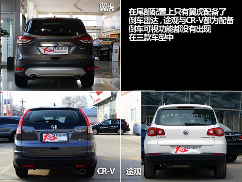 “虎”出没注意! 翼虎对比CR-V and途观