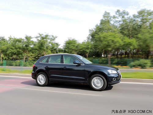 精致化进程 测试203款奥迪Q5 40TFSI