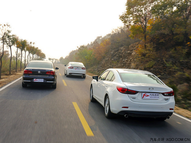 一马当先 马自达阿特兹对比蒙迪欧/迈腾