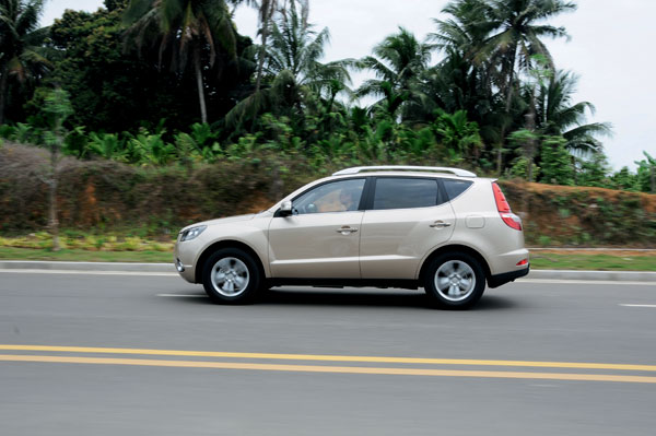 【初鉴】2014款吉利GX7 卓众汽车网