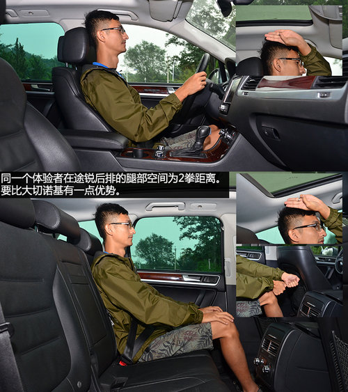 硬汉与俊男 Jeep大切诺基对比大众途锐