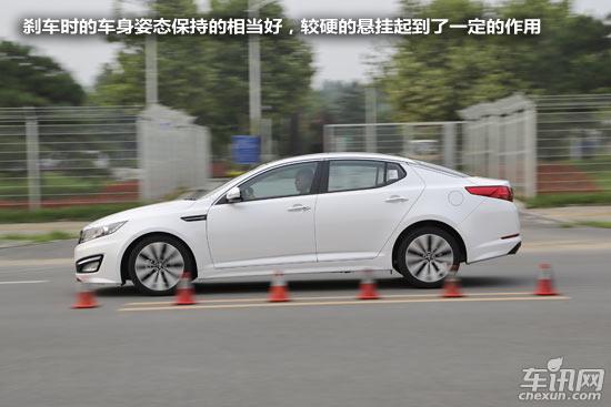 比亚迪思锐/起亚K5对比测试 挑战