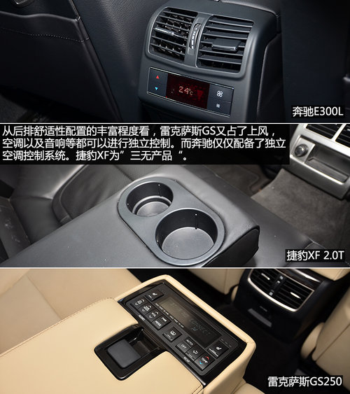 国产对进口 北京奔驰E300L对比XF/GS250