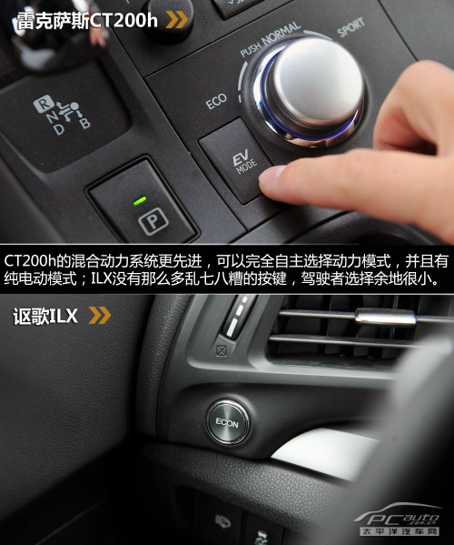 雷克萨斯CT200h与讴歌ILX对比 雷克萨斯CT200h与讴歌ILX对比
