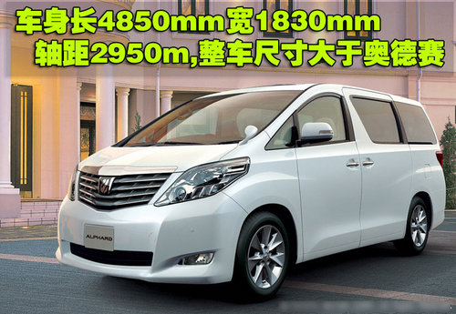 丰田高端MPV