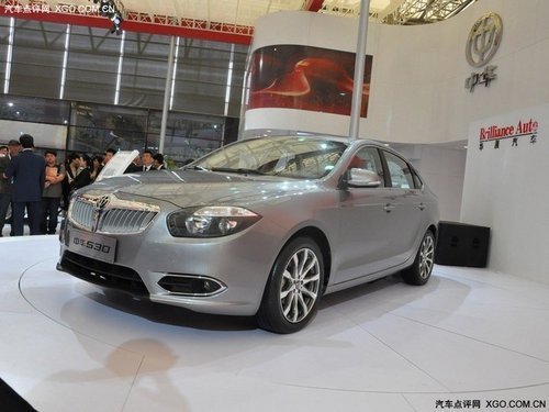 1.6L动力先行推车 中华530预计6月上市