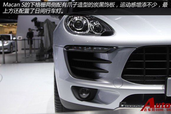 虽小但够帅 车展实拍保时捷Macan S