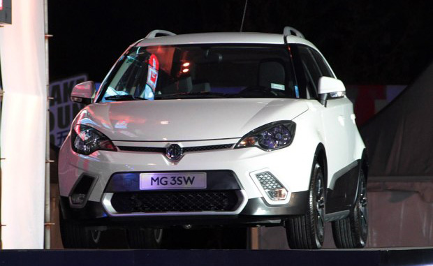 上汽名爵mg 3sw上市 售8.77万元