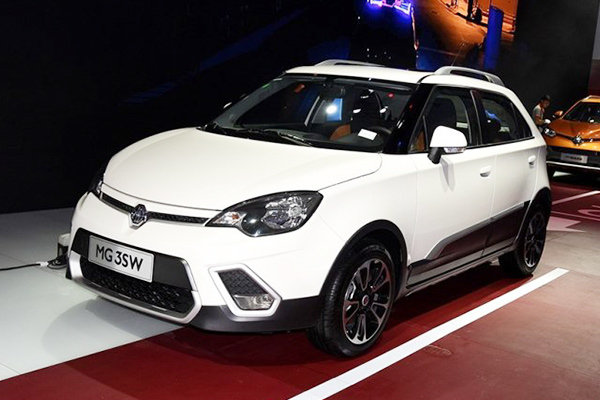 融入跨界风格名爵mg3sw售877万元
