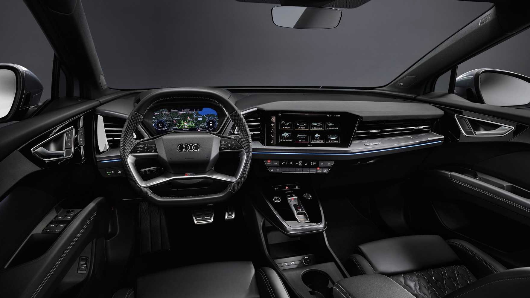 奥迪q4家族正式触电满电续航可达520km